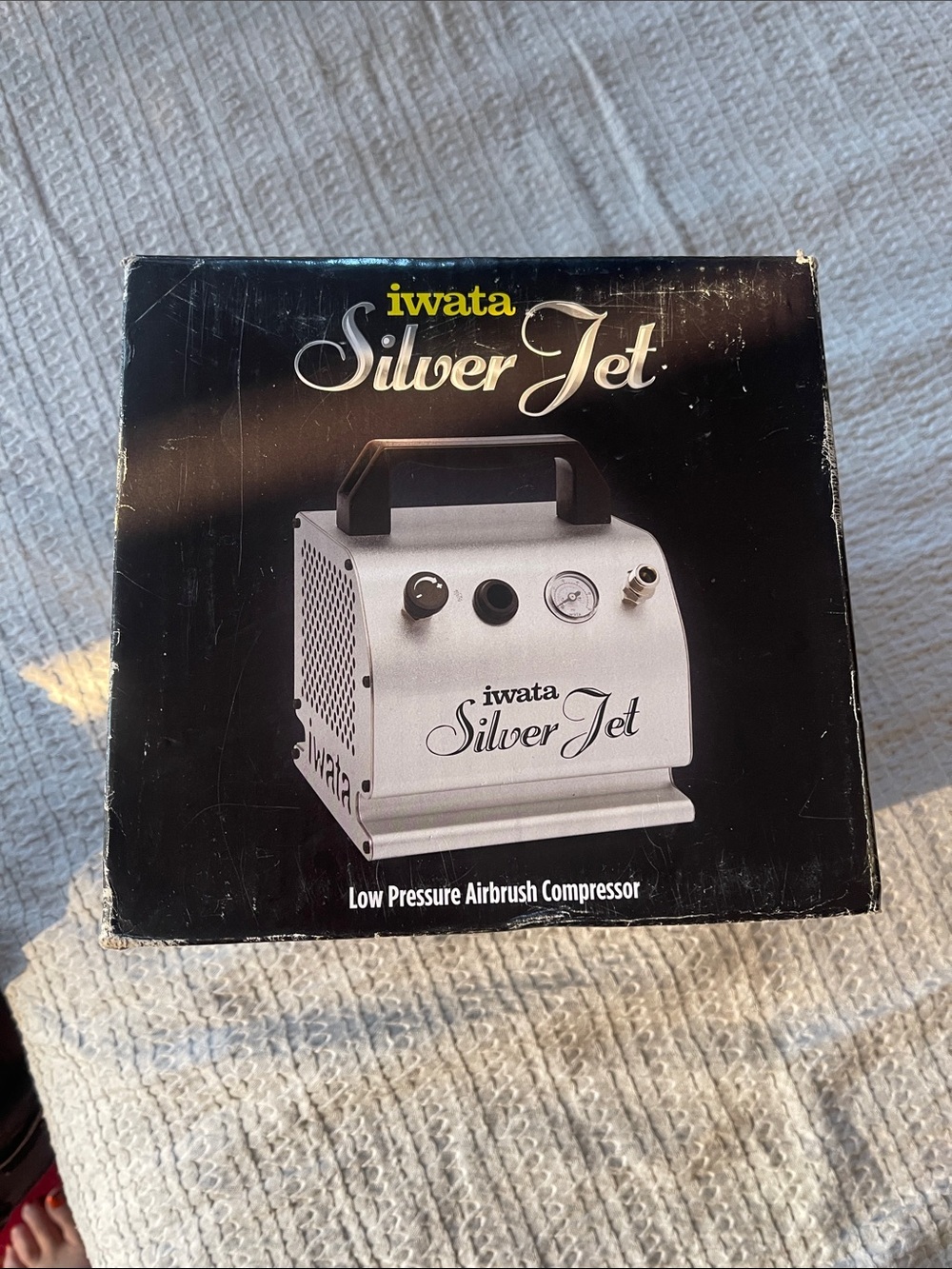 Silver Jet Low Pressure Airbrush Compressor - Brand New